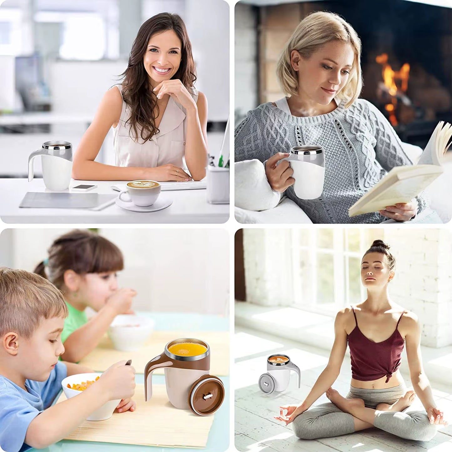 Automatic Self-Stirring Mug – Mix Smarter, Sip Smoother